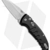 Hogue Knives A01 Microswitch Wharncliffe Automatic Knife Black (2.6" SW) 24100 -Benchmade Store Hogue Knives A01 Microswitch Wharncliffe Auto Black SW 24100 BHQ 92703 jr