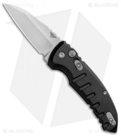 Hogue Knives A01 Microswitch Wharncliffe Automatic Knife Black (2.6" SW) 24100