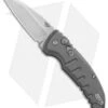 Hogue Knives A01 Microswitch Automatic Knife Gray (2.6" Stonewash) 24102 -Benchmade Store Hogue Knives A01 Microswitch Wharncliffe Auto Gray SW 24102 BHQ 92704 jr