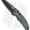 Hogue Knives A01 Microswitch Wharncliffe Automatic Knife OD Green (2.6" Black) -Benchmade Store Hogue Knives A01 Microswitch Wharncliffe Auto OD Green Black 24101 EXLKRL BHQ 79351 jr