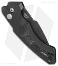 Hogue Knives EX-A05 Spear Point Automatic Knife Black G-Mascus (4" Black) -Benchmade Store Hogue Knives EX A05 Spear Point Auto Black G Mascus black BHQ 83168 er side 1