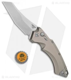 Hogue Knives EX-A05 Wharncliffe Automatic Knife FDE (4" Stonewash) 34504 -Benchmade Store Hogue Knives EX A05 Wharncliffe 4in Auto FDE SW 34504 BHQ 100446 jr bottlecap
