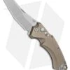 Hogue Knives EX-A05 Wharncliffe Automatic Knife FDE (3.5" Stonewash) 34524 -Benchmade Store Hogue Knives EX A05 Wharncliffe Auto FDE SW 34524 BHQ 100449 jr