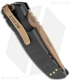 Hogue Sig Sauer EX-A01 Automatic Knife Black G-10 (3.5" FDE) 36130 4 Hogue Sig Sauer EX-A01 Automatic Knife Black G-10 (3.5" FDE) 36130 -Benchmade Store Hogue Sig Sauer EX A01 Auto black G 10 FDE BHQ 84594 jr side