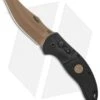 Hogue Sig Sauer EX-A04 Wharncliffe Automatic Knife Black G-10 (3.5" FDE) 36420 -Benchmade Store Hogue Sig Sauer EX A04 Wharncliffe Auto Black G 10 FDE 36420 BHQ 84597 jr