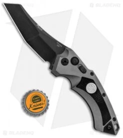 Hogue Sig Sauer EX-A05 Wharncliffe Automatic Knife Grey (3.5" Black) 36522 -Benchmade Store Hogue Sig Sauer EX A05 Wharncliffe Auto Grey Black 36522 BHQ 86063 jr bottlecap