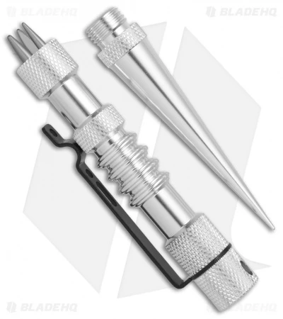 Jig Pro Shop Knotter's Tool Aluminum Fid + 3 Stainless Steel Stitching Needles Jig Pro Shop Knotter's Tool Aluminum Fid + 3 Stainless Steel Stitching Needles -Benchmade Store Jig Pro Shop Knotters Tool Aluminum Fid 3 Stainless Steel Stitching needles BHQ 82790 er open