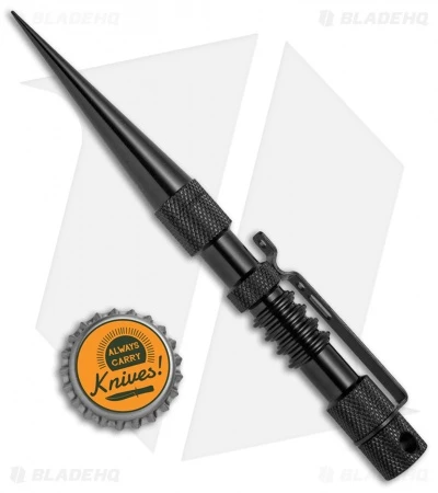 Jig Pro Shop Knotter's Tool Black Aluminum Fid Marlin Spike Jig Pro Shop Knotter's Tool Black Aluminum Fid Marlin Spike -Benchmade Store Jig Pro Shop Knotters Tool Black Aluminum Fid Marlin Spike KTII BLK BHQ 26725 jr bottlecap