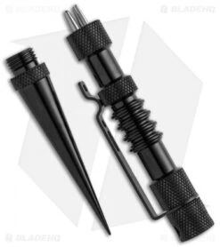 Jig Pro Shop Knotter's Tool Aluminum Fid + 3 Black Steel Stitching Needles 4 Jig Pro Shop Knotter's Tool Aluminum Fid + 3 Black Steel Stitching Needles -Benchmade Store Jig Pro Shop Knotters Tool Needles KTII BLK SS BHQ 26726 jr open