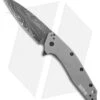Kershaw Dividend Assisted Opening Knife Gray Aluminum (3" Damascus) 1812GRYDAM 1 Kershaw Dividend Assisted Opening Knife Gray Aluminum (3" Damascus) 1812GRYDAM -Benchmade Store Kershaw Dividend Gray Damascus BHQ 74790 er