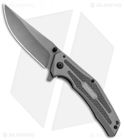 Kershaw Duojet A/O Frame Lock Knife Gray SS/Carbon Fiber (3.25" Gray) 8300 Kershaw Duojet A/O Frame Lock Knife Gray SS/Carbon Fiber (3.25" Gray) 8300 -Benchmade Store Kershaw Duojet AO FL Gray SS CF Gray 8300 BHQ 80590 jr