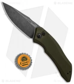 Kershaw Launch 1 Automatic Knife Olive Green Aluminum (3.4" BlackWash) 7100OLBW 5 Kershaw Launch 1 Automatic Knife Olive Green Aluminum (3.4" BlackWash) 7100OLBW -Benchmade Store Kershaw Launch 1 Automatic Olive Green Aluminum BlackWash 7100OLBW BHQ 91250 jr bottlecap