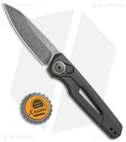 Kershaw Launch 11 Automatic Knife Black Aluminum (2.75" Blackwash) 7550 -Benchmade Store Kershaw Launch 11 Auto Black Aluminum Blackwash 7550 BHQ 105982 jr bottlecap