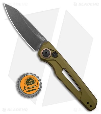 Kershaw Launch 11 Automatic Knife OD Green Aluminum (2.75" Blackwash) 7550OL Kershaw Launch 11 Automatic Knife OD Green Aluminum (2.75" Blackwash) 7550OL -Benchmade Store Kershaw Launch 11 Auto OD Green Aluminum Blackwash BHQ 178231 jr bottlecap