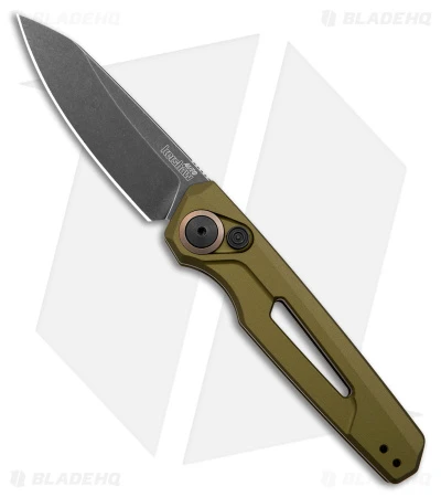 Kershaw Launch 11 Automatic Knife OD Green Aluminum (2.75" Blackwash) 7550OL Kershaw Launch 11 Automatic Knife OD Green Aluminum (2.75" Blackwash) 7550OL -Benchmade Store Kershaw Launch 11 Auto OD Green Aluminum Blackwash BHQ 178231 jr