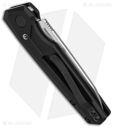 Kershaw Launch 11 Exclusive Automatic Knife Black Aluminum (2.75" SW) 755020CV Kershaw Launch 11 Exclusive Automatic Knife Black Aluminum (2.75" SW) 755020CV -Benchmade Store Kershaw Launch 11 Automatic Knife Black Aluminum 2in SW BHQ 143550 td side