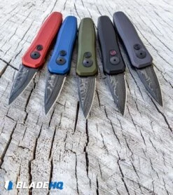 Kershaw Launch 4 CA Legal Automatic Knife Blue (1.9" Damascus) BHQ Exclusive 10 Kershaw Launch 4 CA Legal Automatic Knife Blue (1.9" Damascus) BHQ Exclusive -Benchmade Store Kershaw Launch 4 CA Legal Automatic Knife OD Green Damascus 7500OLDAM BHQ 91063 kp stump web