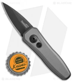 Kershaw Launch 4 CA Legal Automatic Knife Gray (1.9" Black) 7500GRYBLK -Benchmade Store Kershaw Launch 4 CA Legal Gray Black KER7500GRYBLK BHQ 74062 jr bottlecap