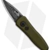 Kershaw Launch 4 CA Legal Automatic Knife OD Green (1.9" Damascus) BHQ Exclusive -Benchmade Store Kershaw Launch 4 CA Legal OD Green Damascus BHQ 91063 er