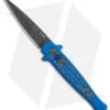 Kershaw Launch 8 Stiletto Automatic Knife Blue/CF (3.5" Stonewash) 2 Kershaw Launch 8 Stiletto Automatic Knife Blue/CF (3.5" Stonewash) -Benchmade Store Kershaw Launch 8 Stiletto Auto Blue CF Black BHQ 111460 jr