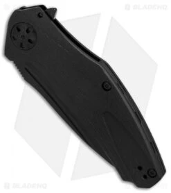 Kershaw Natrix Assisted Opening Sub-Frame Lock Knife Black G-10 (3.25" Black) -Benchmade Store Kershaw Natrix Black G10 black BHQ 80569 er spine