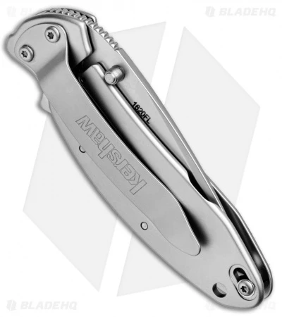 Kershaw Scallion Frame Lock Assisted Opening Knife (2.25" Bead Blast) 1620FL Kershaw Scallion Frame Lock Assisted Opening Knife (2.25" Bead Blast) 1620FL -Benchmade Store Kershaw Scallion BB 1620FL BHQ 2823 jr side 2