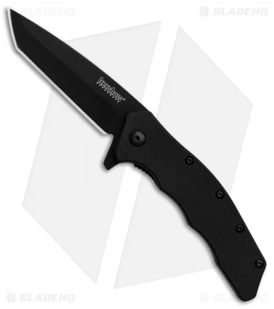 Kershaw Thicket Tanto Assisted Opening Knife Black GFN (Black Plain) 1328 Kershaw Thicket Tanto Assisted Opening Knife Black GFN (Black Plain) 1328 -Benchmade Store Kershaw Thicket Tanto Black GFN Black Plain BHQ 83239 er