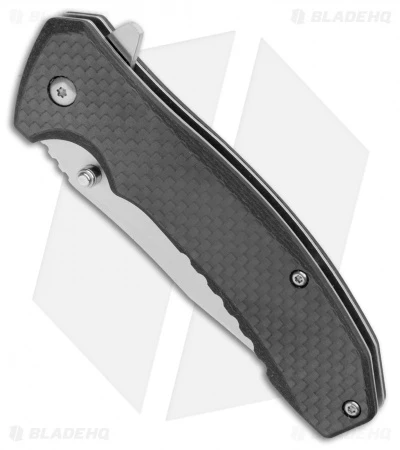 Kershaw Wire Spring Assisted Liner Lock Knife Carbon Fiber/G10 (3.25" Satin) Kershaw Wire Spring Assisted Liner Lock Knife Carbon Fiber/G10 (3.25" Satin) -Benchmade Store Kershaw Wire SA LL CF G 10 Satin KS1337X BHQ 99875 jr spine