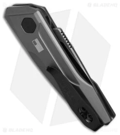 Kershaw Launch 9 Automatic Knife Drop Point Gray Aluminum (2" Black SW) 4 Kershaw Launch 9 Automatic Knife Drop Point Gray Aluminum (2" Black SW) -Benchmade Store Kershaw launch 9 AK Drop Point Gray Aluminum 2in BSW BHQ 177025 td side