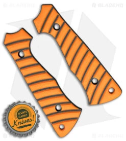 Kilroy's Workshop Mini-Hawk Orange/Black G-10 Scales -Benchmade Store Kilroys Workshop Mini Hawk Orange Black G 10 Scales BHQ 180247 jr bottlecap