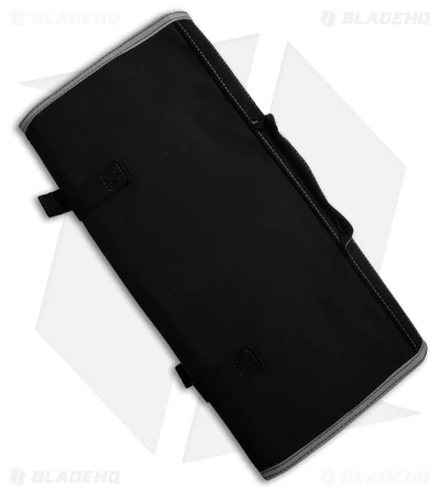 KNAFS Burrito Grande EDC Storage Roll Carry Case - Black Waxed Canvas KNAFS Burrito Grande EDC Storage Roll Carry Case - Black Waxed Canvas -Benchmade Store Knafs CO Burrito Grande EDC Storage Roll Carry Case Black Waxed Canvas BHQ 181080 td side