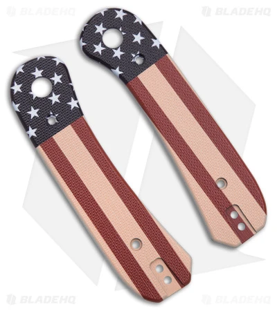 KNAFS Lander Knife Scales Olde Glory G-10 KNAFS Lander Knife Scales Olde Glory G-10 -Benchmade Store Knafs Co Lnader Knife Scales Olde Glory BHQ 178633 td