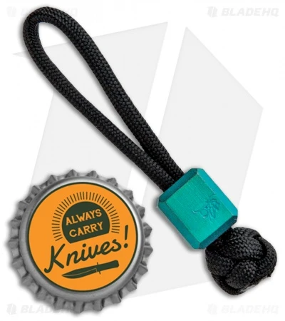 KnifeGuys Brew Bead Titanium Bottle Opener Lanyard - Green Anodized KnifeGuys Brew Bead Titanium Bottle Opener Lanyard - Green Anodized -Benchmade Store KnifeGuys Brew Bead Ti Bottle Opener Lanyard Green Anodized BHQ 71876 jr bottlecap
