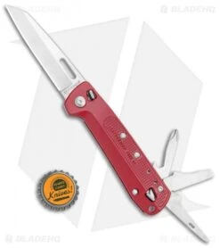 Leatherman Free K2 Multi-Purpose 7-in-1 Folding Knife Crimson (3.3" Satin) 6 Leatherman Free K2 Multi-Purpose 7-in-1 Folding Knife Crimson (3.3" Satin) -Benchmade Store Leatherman Free K2 Multi Purpose 7 in 1 Crimson Satin 832889 BHQ 112283 jr bottlecap