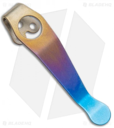 Lynch Northwest Short Titanium Spyderco Pocket Clip (Fade Ano) NW Lynch Northwest Short Titanium Spyderco Pocket Clip (Fade Ano) NW -Benchmade Store Lynch Northwest Short Ti Spyderco Pocket Clip Fade Ano BHQ 109167 jr