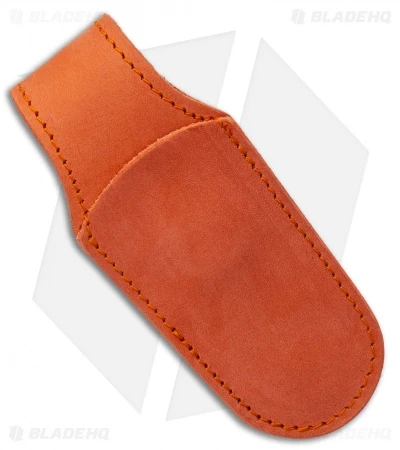 MKM Leather Pocket Knife Sheath - Orange MKM Leather Pocket Knife Sheath - Orange -Benchmade Store MKM Leather Pocket Knife Sheath Orange BHQ 123141 LS