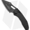 Microtech Stitch-A S/E Automatic Knife Black (3.75" Black) -Benchmade Store Microtech Stitch A SE Auto Black Black BHQ 180444 jr