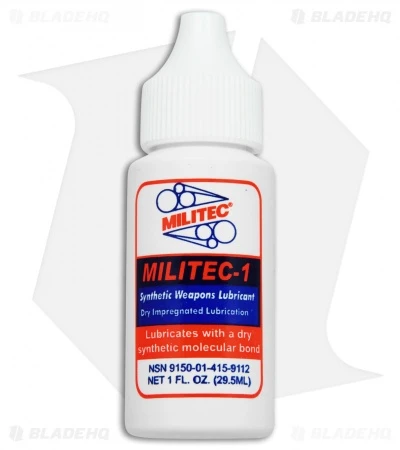 Militec-1 Premium Knife Lubricant Oil (1 fl. oz.) Militec-1 Premium Knife Lubricant Oil (1 Fl. Oz.) -Benchmade Store Militec 1 premium knife lube 1oz BHQ 67767 er