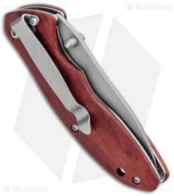 Old Timer Assisted Opening Knife Rosewood (3" Bead Blast) 1100030 -Benchmade Store Old Timer Assisted Opening Rosewood BB 1100030 BHQ 93620 jr side