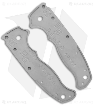 Original GOAT Demko AD20.5 Replacement Phat Scales - Expanded/Aluminum/Buff Original GOAT Demko AD20.5 Replacement Phat Scales - Expanded/Aluminum/Buff -Benchmade Store Original Goat Demko AD20.5 Replacement Phat Scales Expanded Aluminum Buff BHQ 177728 jr back