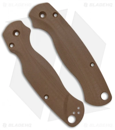 Flytanium Custom Earth Brown G-10 Lotus Scales for Spyderco Paramilitary 2 Flytanium Custom Earth Brown G-10 Lotus Scales For Spyderco Paramilitary 2 -Benchmade Store PM2 Lotus Scales Earth Brown G 10 BHQ 124230 jr