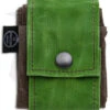 PNW Bushcraft Rugged Waxed Foraging Pouch Hip Bag - Brown OD/Green Canvas -Benchmade Store PNWBushcraft Brown OD Green Waxed Canvas Hip Pouch BHQ 176410 jr