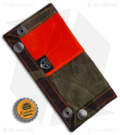 PNW Bushcraft EDC Travel Tray - Camo/Orange Waxed Canvas 5 PNW Bushcraft EDC Travel Tray - Camo/Orange Waxed Canvas -Benchmade Store PNWBushcraft Camo Orange Waxed Canvas EDC Travel Tray BHQ 176403 jr bottlecap