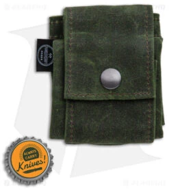 PNW Bushcraft Rugged Waxed Foraging Pouch Hip Bag - OD Green Canvas 5 PNW Bushcraft Rugged Waxed Foraging Pouch Hip Bag - OD Green Canvas -Benchmade Store PNWBushcraft Green OD Green Waxed Canvas Hip Pouch BHQ 176411 jr bottlecap
