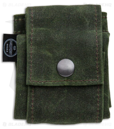 PNW Bushcraft Rugged Waxed Foraging Pouch Hip Bag - OD Green Canvas PNW Bushcraft Rugged Waxed Foraging Pouch Hip Bag - OD Green Canvas -Benchmade Store PNWBushcraft Green OD Green Waxed Canvas Hip Pouch BHQ 176411 jr
