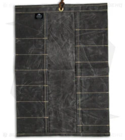 PNW Bushcraft Maple Pocket Knife Roll Waxed Canvas - Gray -Benchmade Store PNWBushcraft Maple Pocketknife Roll Gray Waxed Canvas BHQ 176416 jr open