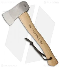 Prandi 13" Camping Hatchet Axe American Hickory Handle