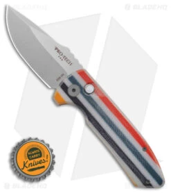 Pro-Tech Custom SBR Automatic Knife Unique Beach Day Micarta (2.6" Stonewash) -Benchmade Store Pro Tech Custom SBR Automatic Unique Micarta Beach Day 2in SW BHQ 176180 td size