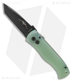 Emerson Pro-Tech CQC-7 Tanto Automatic Knife Jade G-10 (3.25" Black)