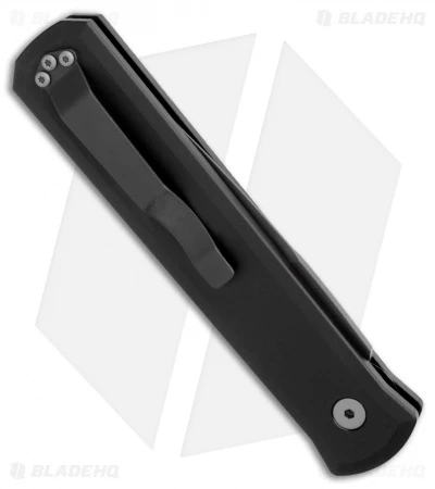 Pro-Tech Godfather Automatic Knife Black Left Hand (4" Black) 921-LH Pro-Tech Godfather Automatic Knife Black Left Hand (4" Black) 921-LH -Benchmade Store Pro Tech Godfather Automatic Knife Black Left Hand 4in Black 921 LH BHQ 113959 LS Side